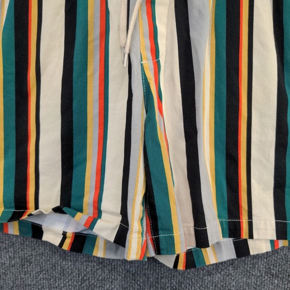 Pacsun Women's Striped Shorts Multicolor Size M Cotton Spandex Blend - Picture 7 of 11